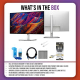 Dell U2723QE UltraSharp 27-Inch 4K USB-C Hub Monitor with HDMI Cable and Screen Cleaner Bundle