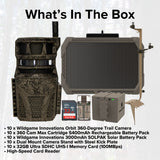 Wildgame Innovations Orbit 360-Degree Trail Camera with 36MP Image and 1080p Video (10-Pack) Bundle