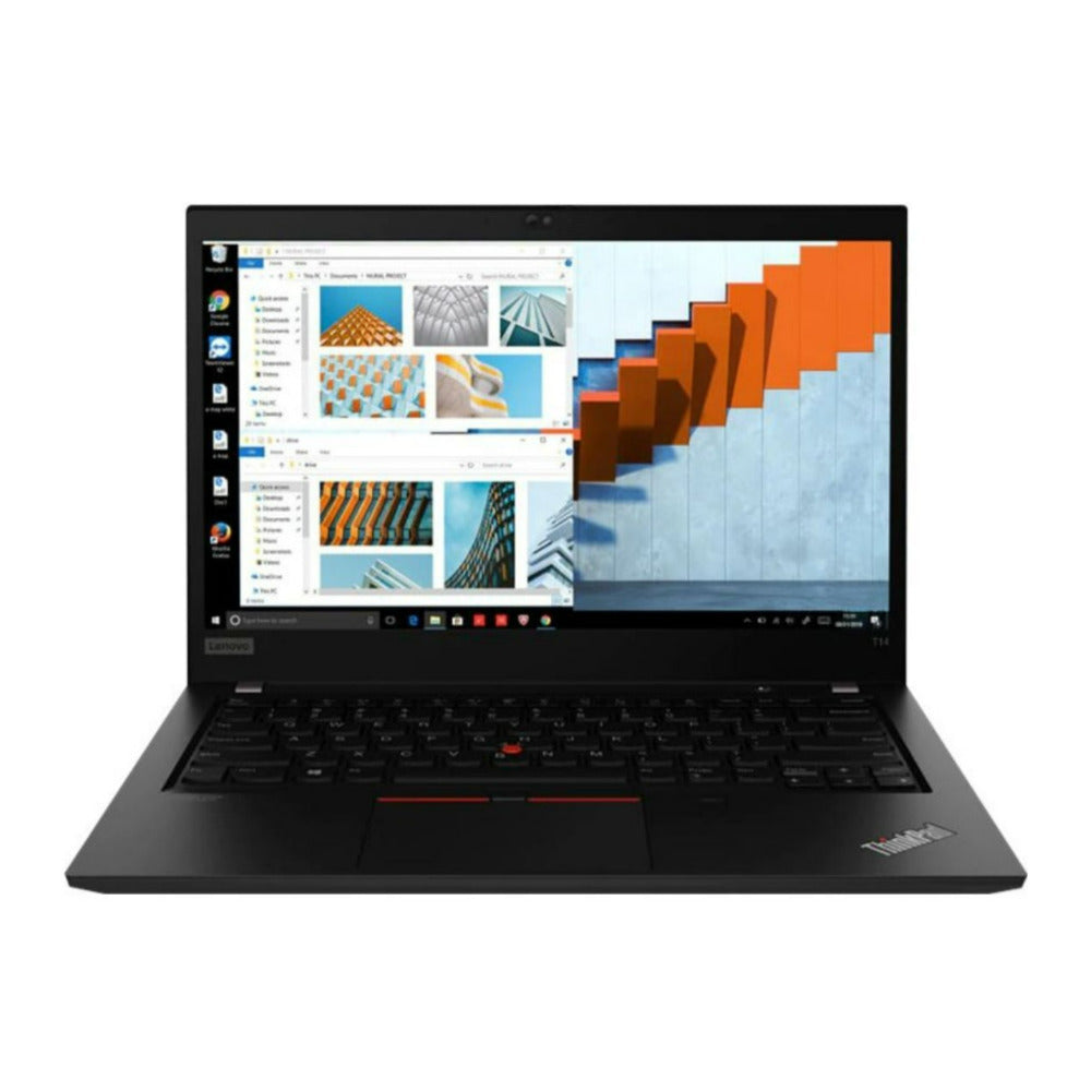 Lenovo ThinkPad T14 Gen1 14-Inch Laptop Intel Core i7-10610U 16GB 256GB SSD Win 11 Pro (Refurbished)