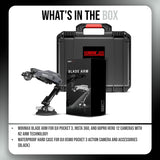 Movmax Blade Arm with N2 Arm Technology and Waterproof Hard Case (Black) Bundle