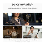 DJI Mic 2 (1 TX, Platinum White) with Omnidirectional Lavalier Microphone