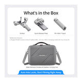 DJI RS 4 Mini Gimbal Stabilizer for Cameras with Auto Axis Lock with Carrying Case for DJI RS 4 Mini