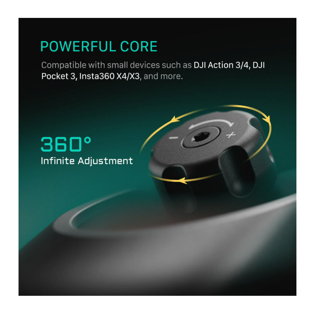 Tilta Hydra Alien Mini Car Lightweight Mounting System with Electronic Suction Cup (Titanium Gray)