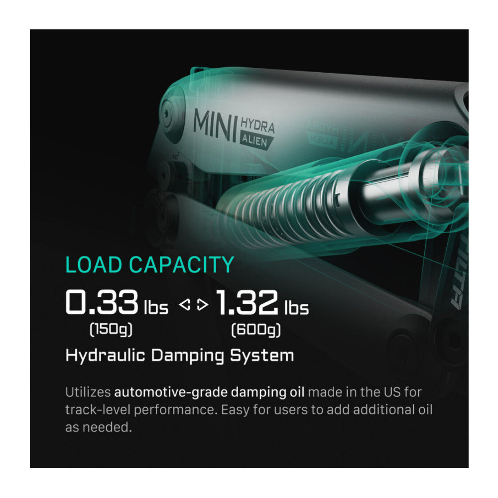 Tilta Hydra Alien Mini Car Lightweight Mounting System with Electronic Suction Cup (Titanium Gray)