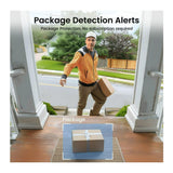 AOSU 2K QHD Waterproof 170-Degree Head-to-Toe Video Doorbell SE with Package and Human Detection