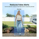 AOSU 2K QHD Waterproof 170-Degree Head-to-Toe Video Doorbell SE with Package and Human Detection