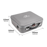 STARTRC Brand Factory Carrying Bag for DJI Air 3S Fly More Combo with Water-Resistant Build (Gray)