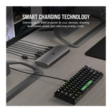 Corsair TBT100 Thunderbolt 3 USB Dock with Two DisplayPort Outputs and 3.5mm Audio Combo Jack