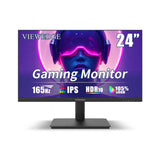Viewedge 24-inch Gaming Monitor, 165Hz Frameless IPS Panel, Full HD (Black)