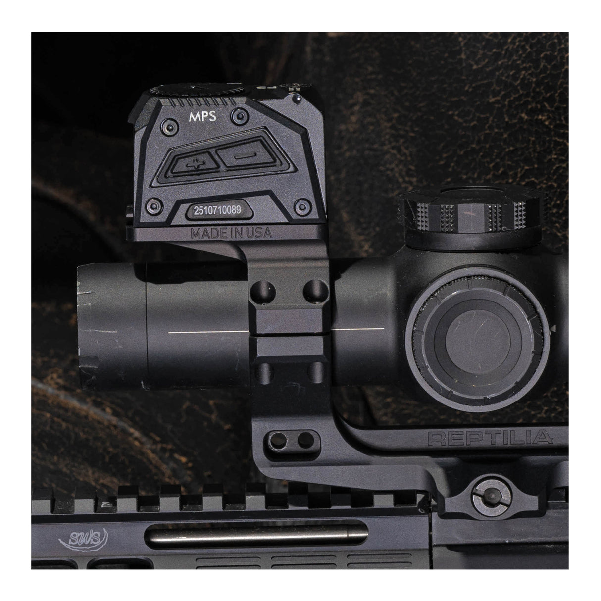 Reptilia ROF-90 for Geissele 30mm Mounts and Aimpoint ACRO (Black Anodized)