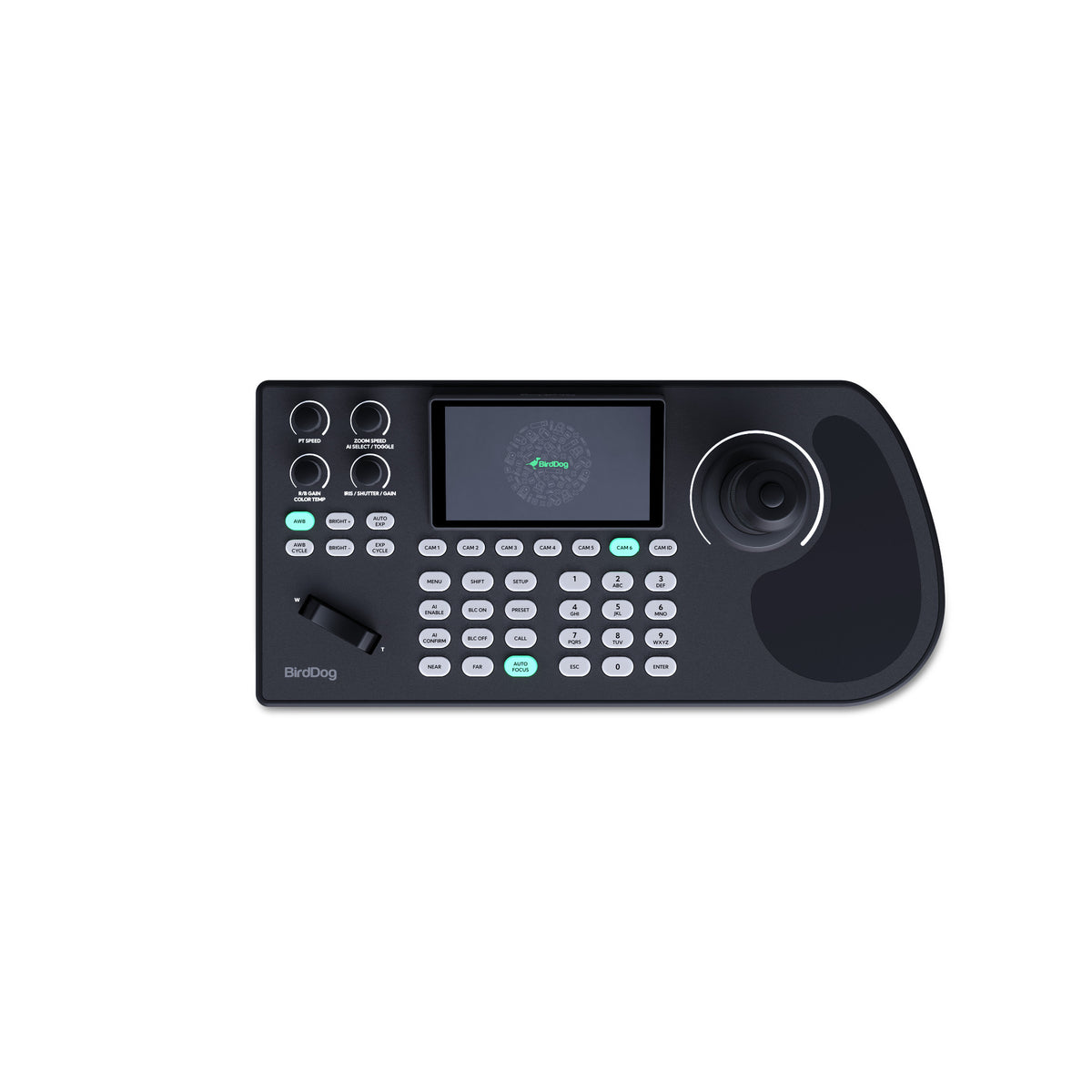 BirdDog KBD PTZ Controller with Integrated HD Screen Display (Black)