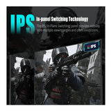 Viewedge 27 Inch Gaming Monitor Full HD 1080p,180Hz Refresh Rate with Built-In Speakers