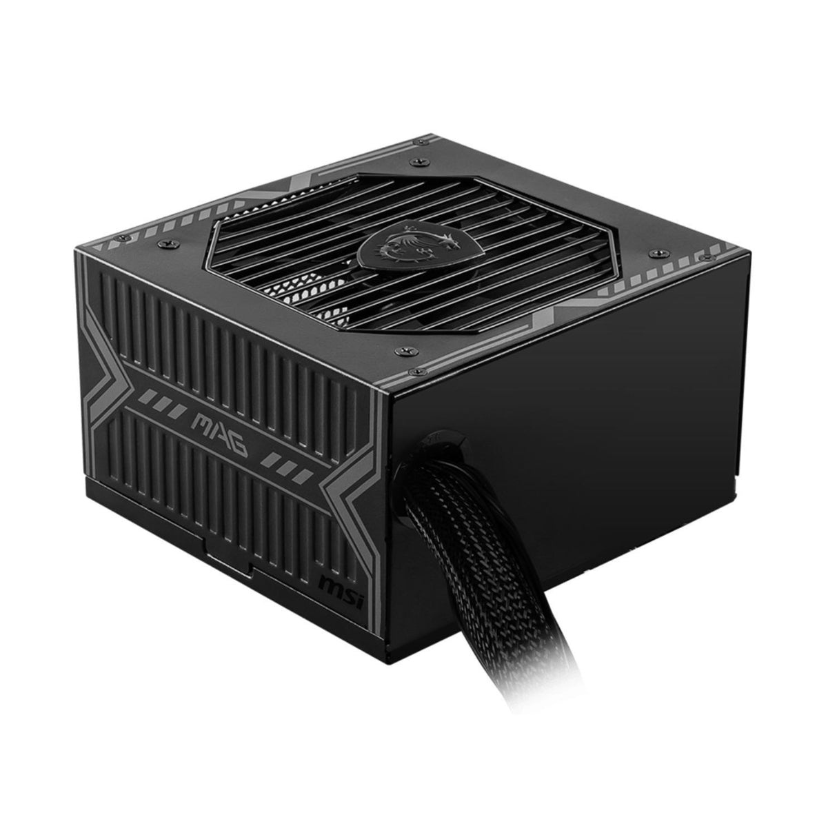 MSI MAG A550BN 550W Power Supply - 80 Plus Bronze Efficiency, Low Noise Fan, and Compact Size