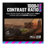 Cooler Master GM2711S 27-Inch QHD 2560x1440 Ultra-Speed IPS Flat Series Gaming Monitor