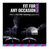 Cooler Master Caliber X1C Cooling Series Gaming Chair with Multi-Adjustable 4D Armrest (Black)
