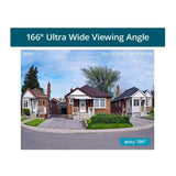 AOSU Security WirelessCam System Pro 2-Cam Kit with 2K Resolution and 32GB Memory (White)