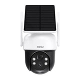 AOSU SolarCam D1 Classic 2K Wireless Camera with Pan-Tilt-Zoom Technology (Black and White)
