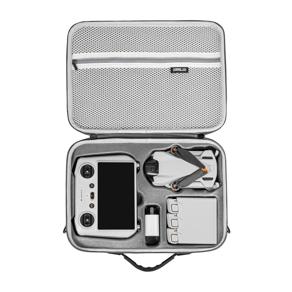 STARTRC Carrying Case with Non-Slip Handle for DJI Mini 3 Pro and Mini 3 Drone (Gray)