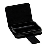 Samvix Book-Style Leather Case for iPlatinum Music Q6 MP3 Player with Durable Build (Black)