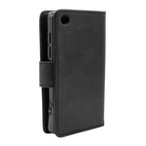 Samvix Book-Style Leather Case for iPlatinum Music Q6 MP3 Player with Durable Build (Black)