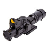Firefield RapidStrike 1-4x24 Riflescope Kit with Pop-Up Locking Turrets and 5 Brightness (Black)