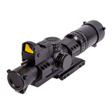 Firefield RapidStrike 1 to 4x24 Black Riflescope Kit with Pop Up Locking Turrets (Open Box)