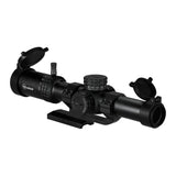 Firefield RapidStrike 1-10x24 Fogproof Riflescope Kit with BDC Reticle and Locking Turrets (Black)