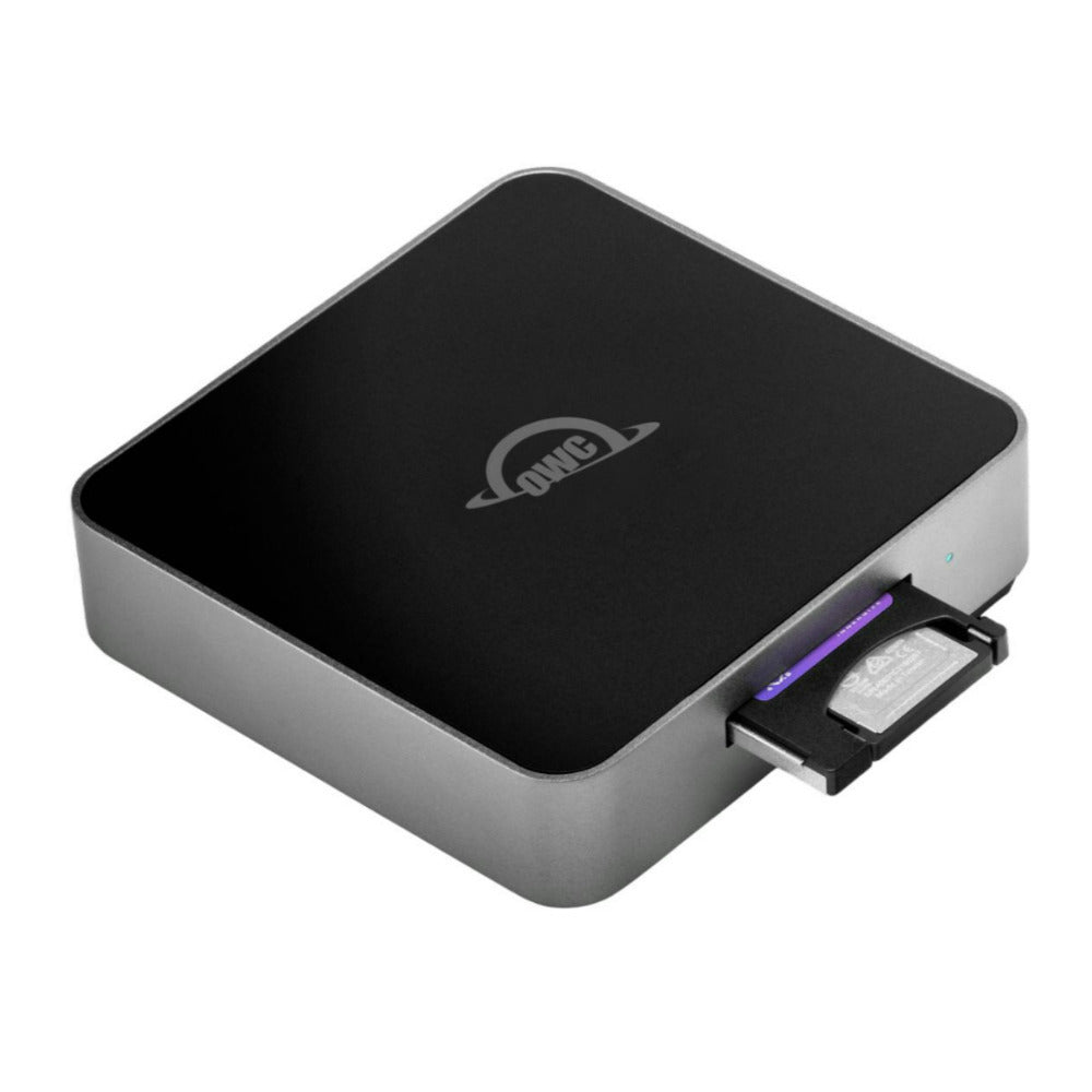 OWC Atlas Ultra-Fast, Compact, and Fanless CFexpress 4.0 Type B Card Reader with 5000 MBPS Speed
