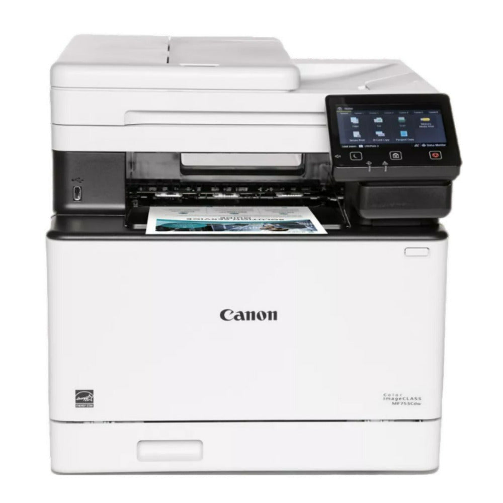 Canon imageCLASS MF753Cdw Wireless Duplex Laser Printer with Scanning and Fax (White, Refurbished)