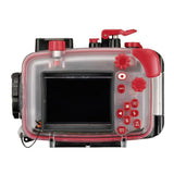 OM SYSTEM PT-059 Underwater Camera Housing for TG-6 and TG-7 Cameras (Red and Black)