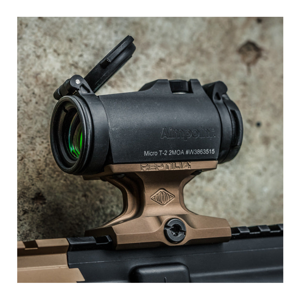 Reptilia DOT Mount Red Dot Sight Mount, 39mm Height, Lower 1/3 Co-Witness (Flat Dark Earth)