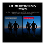 DJI Osmo Action 5 Pro Adventure Combo with Mic 2 Transmitter (White) and 128GB MicroSD Card Bundle