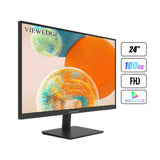 Viewedge 24 Inch Full HD (1920x1080) Flat VA Monitor, 178 degrees Viewing Angle, 100Hz (Black)