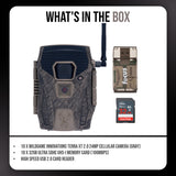 Wildgame Innovations Terra XT 2.0 24MP Cellular Camera with 720p Video (Gray) (10-Pack) Bundle