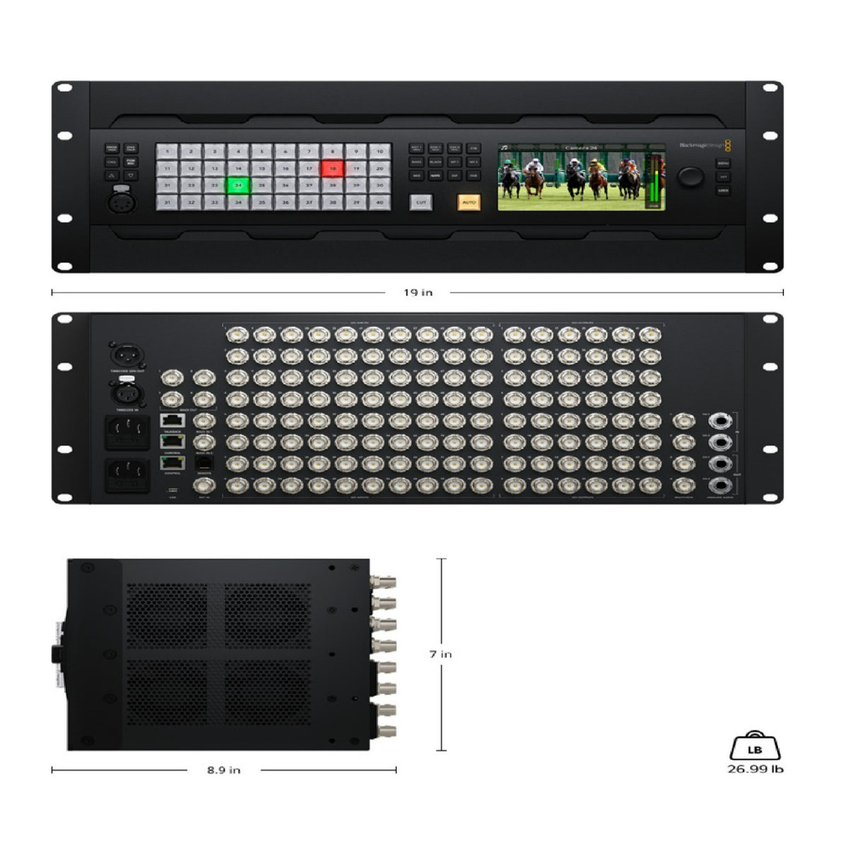 Blackmagic Design Atem 4 M/E Constellation 4K Plus Production Switcher