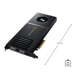 Blackmagic Design Decklink IP 100G Card with 8 Channels of Ultra HD Video and Ethernet Ports (Black)