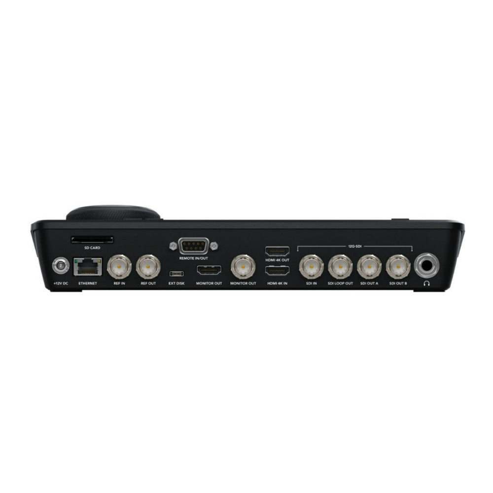 Blackmagic HyperDeck Shuttle 4K Pro – Desktop with 7in HDR LCD and Multi-Format Ultra HD Playback