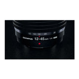 OM System M.Zuiko Digital ED 12-45mm F4.0 PRO Compact Weather-Sealed Zoom Lens for OM-D & MFT Camera
