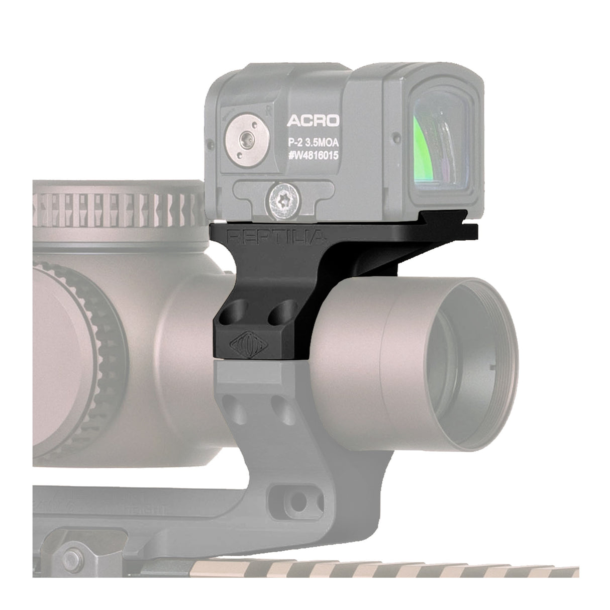 Reptilia ROF-90 for Geissele 34mm Super Precision Mounts and Aimpoint ACRO (Black Anodized)