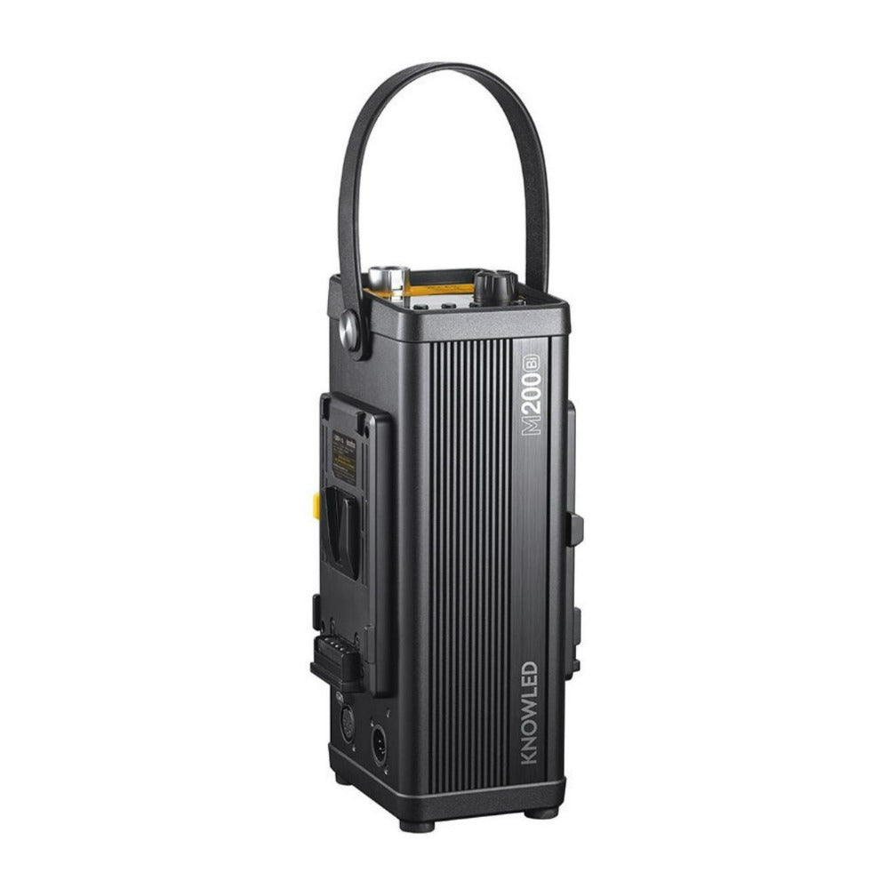 Godox M200Bi Knowled Bi Color Black LED Light with Quiet Cooling System (Open Box)