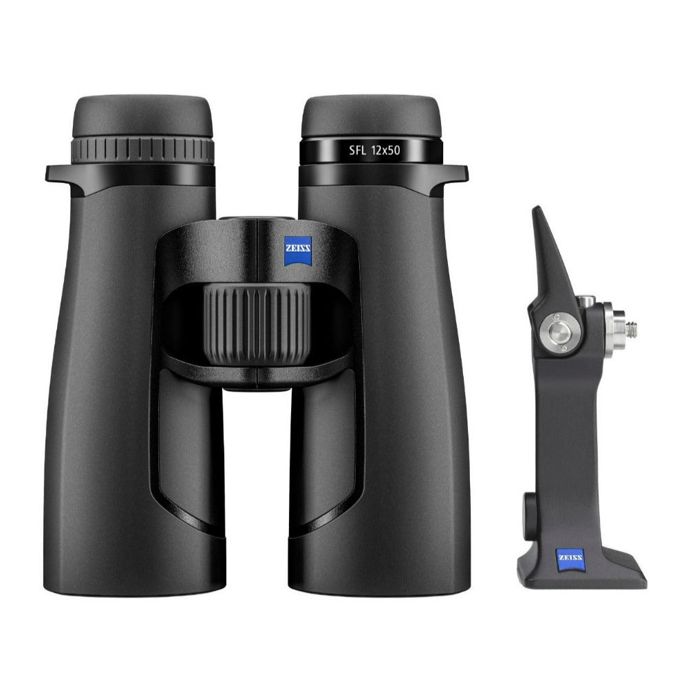 ZEISS SFL 12x50 Lightweight Compact Binocular with 90 Percent Light Transmission (Black)
