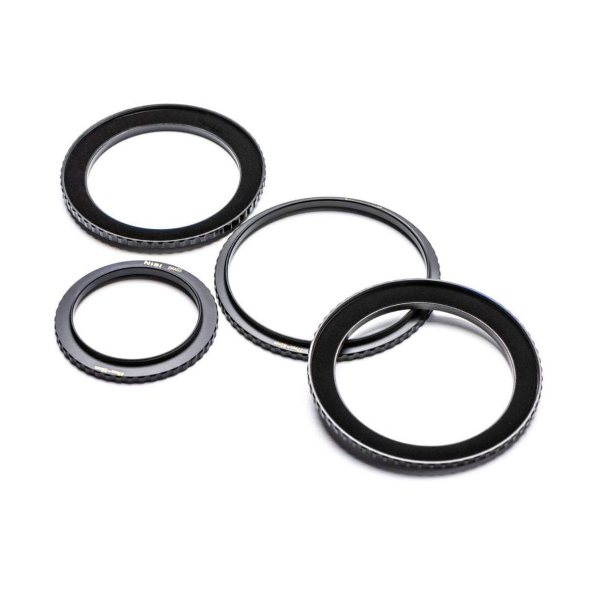 NiSi Brass Pro 77-82mm Step Up Ring, Durable Brass Alloy Frame (Matte Black)
