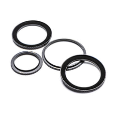 NiSi Brass Pro 77-82mm Step Up Ring, Durable Brass Alloy Frame (Matte Black)
