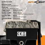 Spypoint Link-Micro-S-LTE 10MP Data Transmission Trail Camera  (Camouflage) with Memory Card Bundle