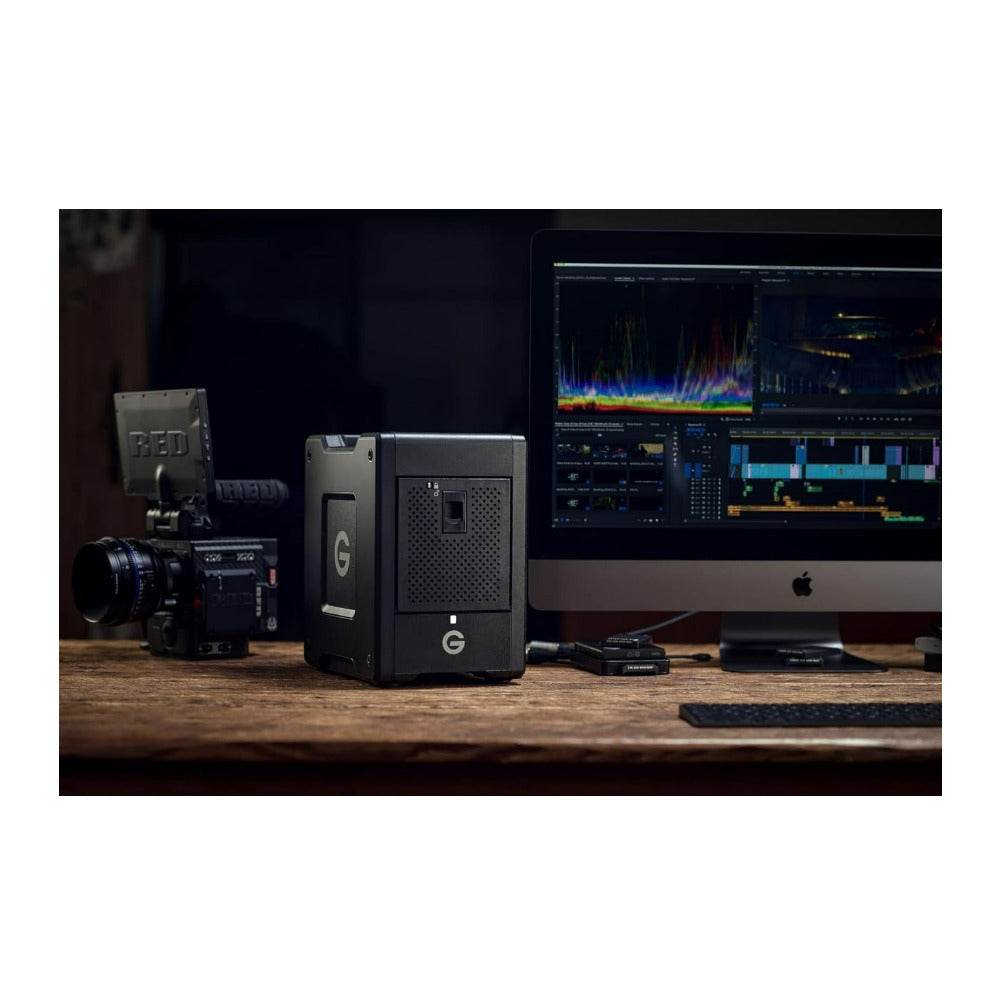 SanDisk Professional G-RAID Shuttle 4 Enterprise-Class 4-Bay External Hard Drive (96TB, Black)