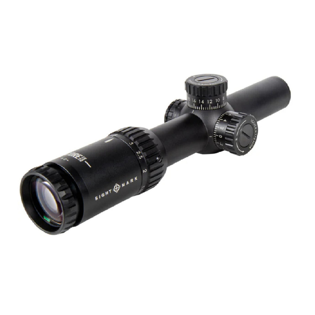 Sightmark 10 Inch Core 2.0 TX 1-4x24 Riflescope with Drop-Compensating Reticle (Open Box)