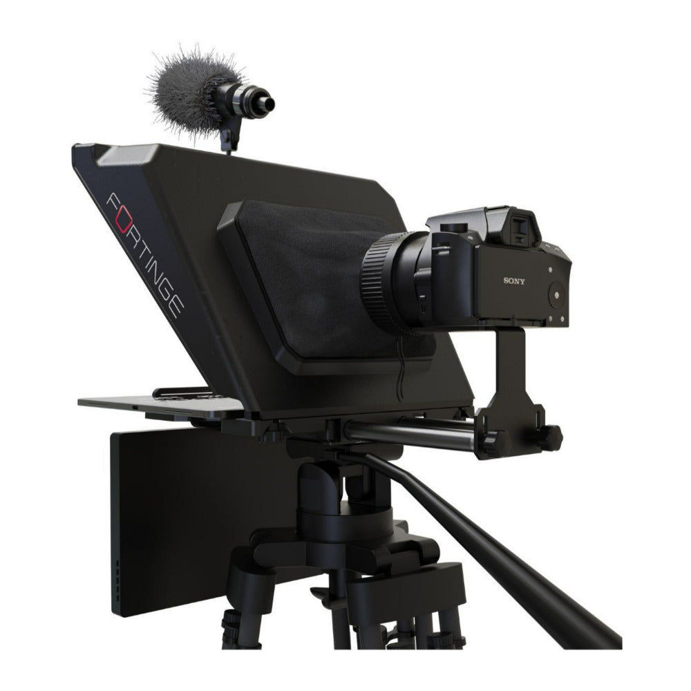Fortinge NOA III Tablet Teleprompter with 13-Inch Device Support and Mini BT1 Remote Controller
