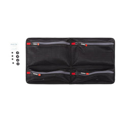 Nanuk Mesh Lid Organizer with 2 Large Mesh Pockets with Front Zipper for 935 Case (Black)