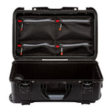 Nanuk Mesh Lid Organizer with 2 Large Mesh Pockets with Front Zipper for 935 Case (Black)