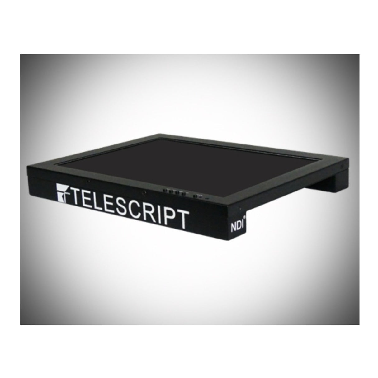 TelescriptIP FPS-170F-NDI Portable 17-Inch Teleprompter with NDI Monitor Fold and Go System